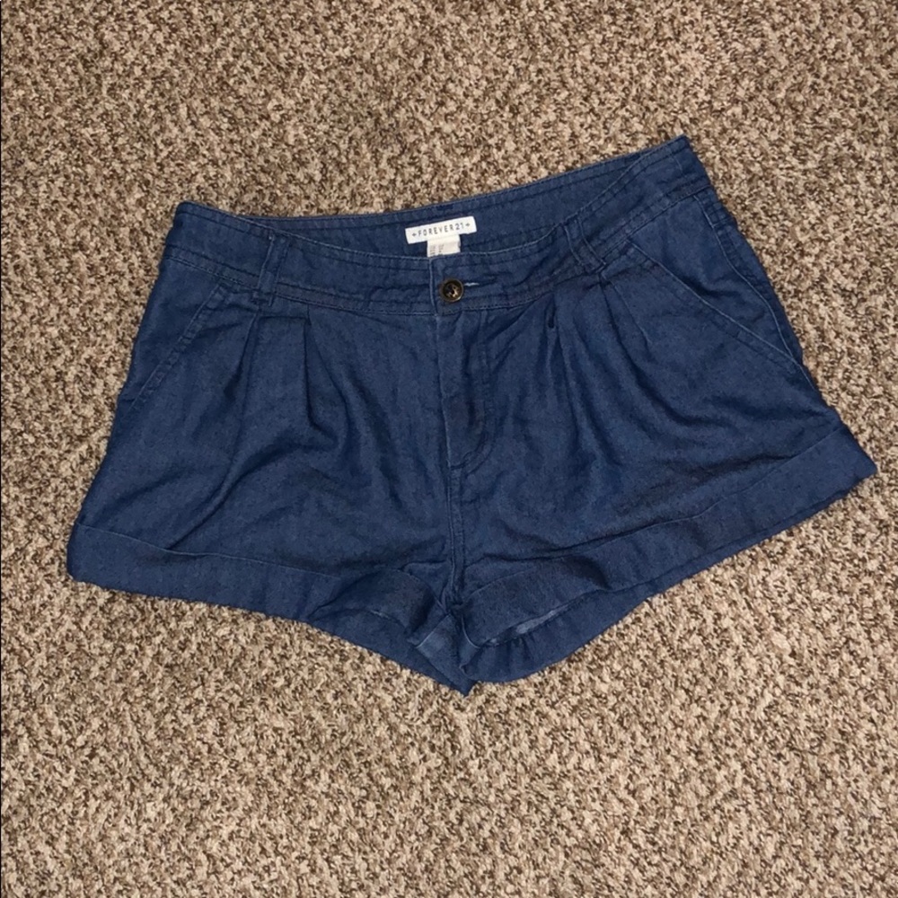 Blue shorts